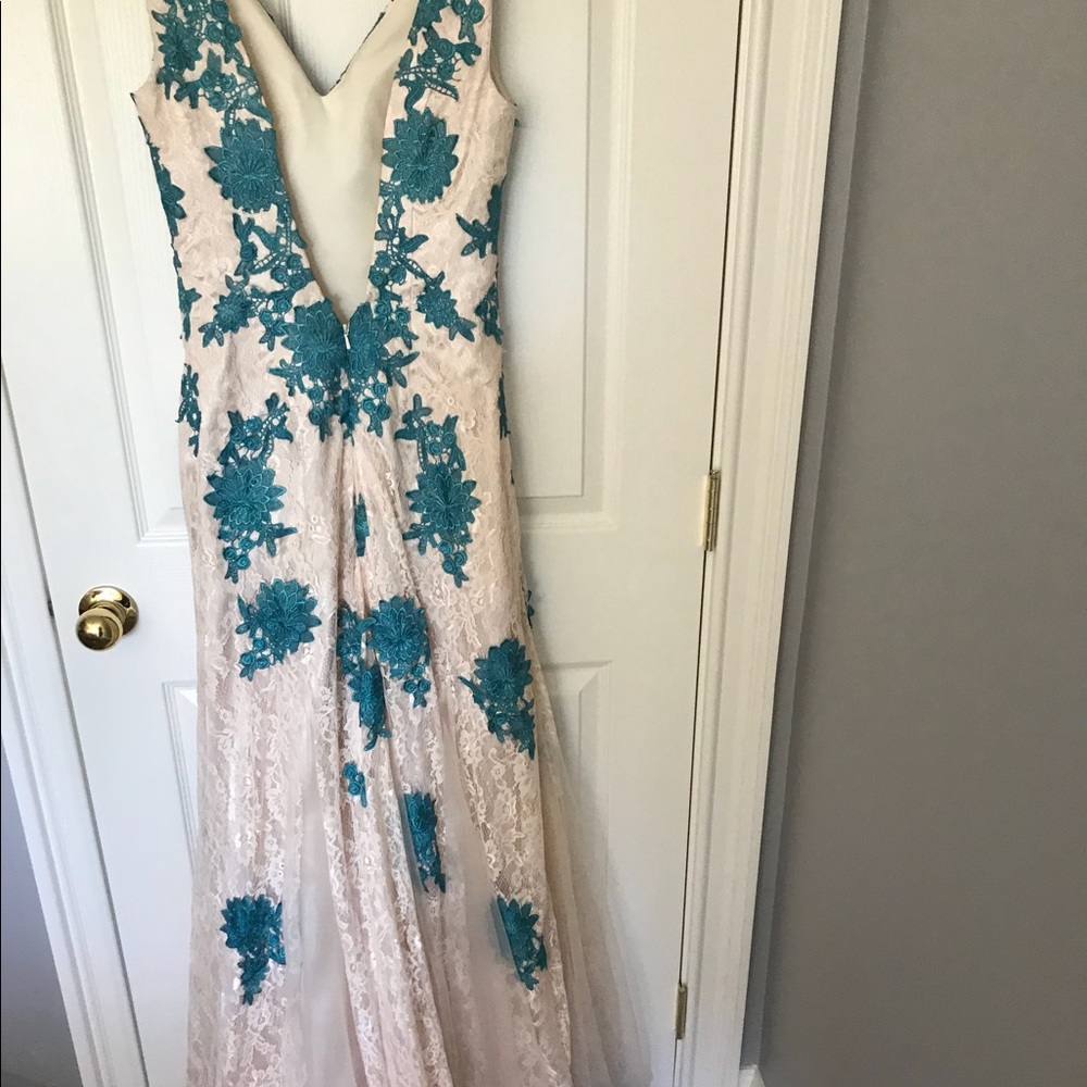 Floor length gown